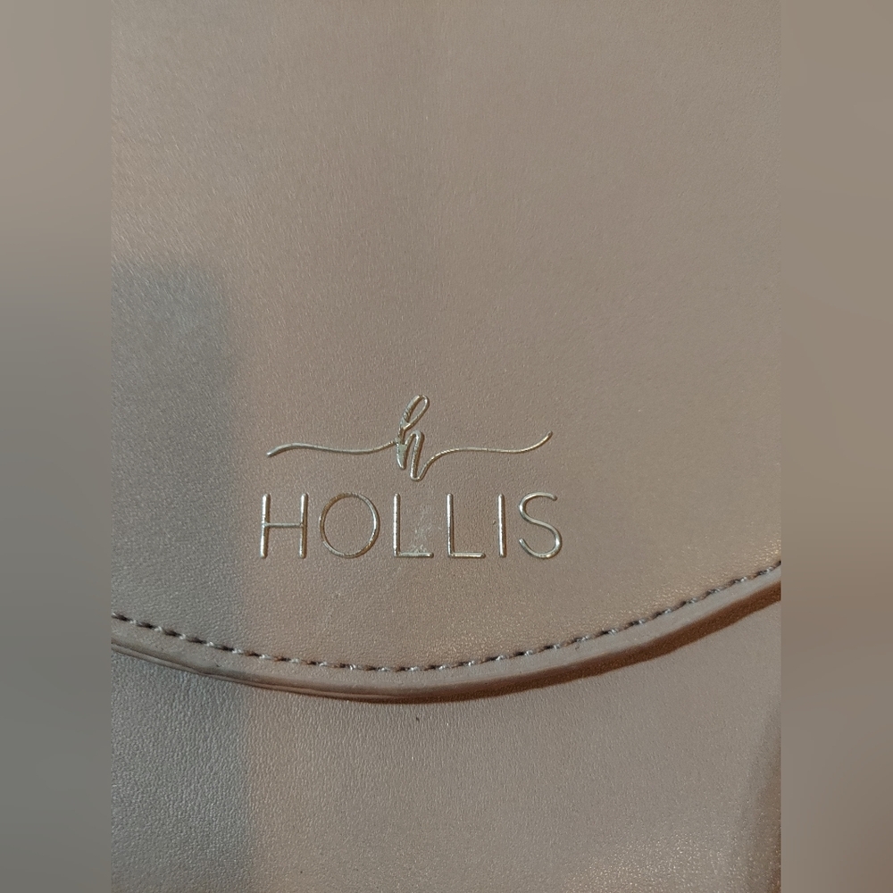 Hollis Blush Pink Faux Leather Full Size Diaper Bag EUC - Picture 11 of 12